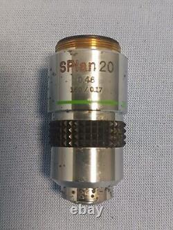 Olympus SPlan 20 0.46 160/0.17 Microscope Objective Lens