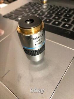 Olympus SPlan 40x 0.70 160/0.17 Microscope Objective Lens