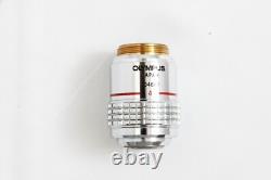 Olympus SPlan Apo 4x 0.16 160/- Microscope Objective Lens #5396