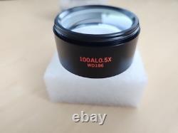 Olympus Stereo Microscope Objective 100AL0.5x WD186 0.5x Lens