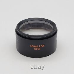 Olympus Stereo Microscope Objective 100AL1.5x WD56 1.5x Lens