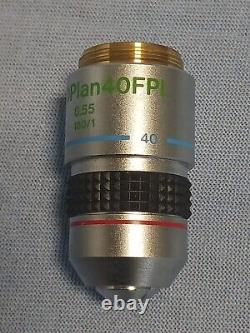 Olympus T6 LWDCDPlan40FPL 0.55 160/1 Microscope Objective Lens