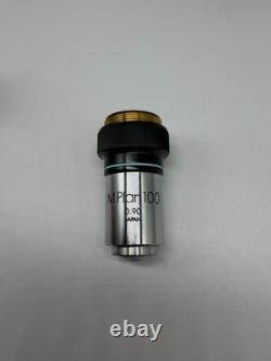 Olympus Tokyo MPlan Microscope Objective Lens 5, 20, 40, 100 + Extras