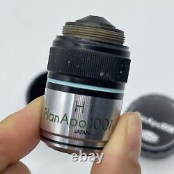 Olympus Tokyo PlanApo 100x / 1.3 APO Objective for Microscope 400520 Japan