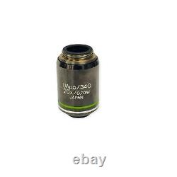 Olympus UApo/340 20x/0.70 W Microscope Objective Lens C1? /0.17 Made in Japan