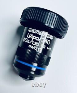 Olympus UApo/340 40x/1.35 Oil IRIS Microscope Objective Lens