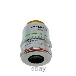 Olympus ULWD CD Plan 20PL Microscope Objective Lens 0.40 160/0-2 Made in Japan