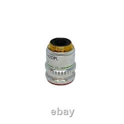 Olympus ULWD CD Plan 20PL Microscope Objective Lens 0.40 160/0-2 Made in Japan