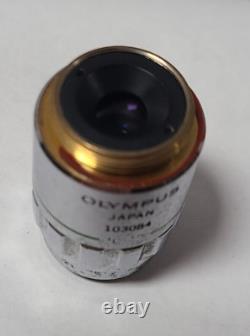 Olympus ULWD MSPlan 20 Microscope Objective Lens Lenses F=180 0.40 Japan