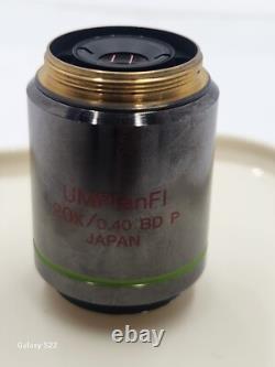Olympus UMPlanFl 20x/0.40 BD P? /0 Microscope Objective Lens for M26 32822