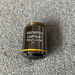 Olympus UMPlan Fl 10/0.30 BD Microscope Objective Lens