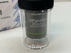 Olympus UPLSAP020X Microscope Lens UPlanSApo 20X / 0.75 Objective, N1480500, NEW