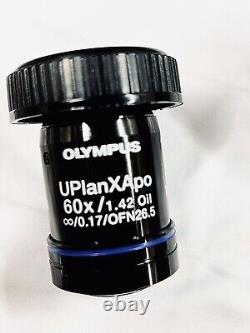 Olympus UPLXAPO 60X/1.42 Oil Immersion Microscope Objective Lens UPLXAPO60XO