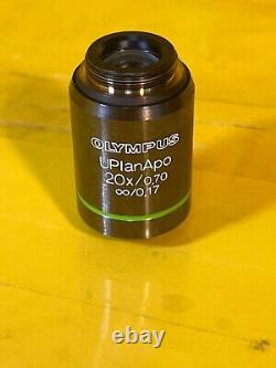 Olympus UPlanApo 20x /. 70 0,17 Microscope Infinity Objective Lens