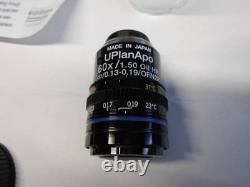 Olympus UPlanApo 60x 1.50 Oil HR Infinity Objective Lens 0.13-0.19 OFN22 Japan