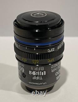 Olympus UPlanApo TIRF 60X/1.50 NA Oil HR, OFN 22/UIS2/BFP1 Microscope Objective