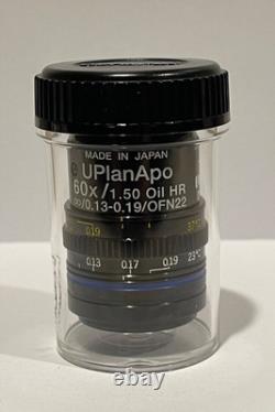 Olympus UPlanApo TIRF 60X/1.50 NA Oil HR, OFN 22/UIS2/BFP1 Microscope Objective