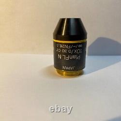 Olympus UPlanFL N 10x/0.30 FN26.5 CY Microscope Objective Lens