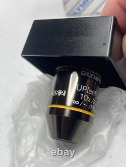 Olympus UPlanFL N 10x/0.30 FN26.5 UPLFLN10X Microscope Objective N1478400 New