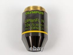 Olympus UPlanFL N 10x/0.30 Ph1 Microscope Objective Lens UIS2 Infinity 26.5 NEW