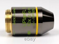Olympus UPlanFL N 10x/0.30 Ph1 Microscope Objective Lens UIS2 Infinity 26.5 NEW