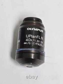 Olympus UPlanFL N 40x/1.30 Oil FN26.5 Microscope Objective Lens
