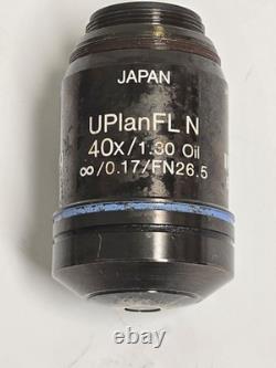 Olympus UPlanFL N 40x/1.30 Oil FN26.5 Microscope Objective Lens