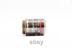 Olympus UPlanFL N 4x / 0.13 infinity /- FN26.5 Microscope Objective Lens #5591 Olympus UPlanFL N 4x / 0.13 infinity /- FN26.5 Microscope Objective Lens #5591