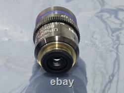Olympus UPlanFL N 60x/0.90 Microscope Objective Lens with Correction Collar UIS2
