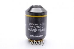 Olympus UPlanSAPO 10x 0.40 Microscope Objective UIS2 RMS Lens 25149