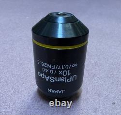 Olympus UPlanSApo 10x/0.40 FN26.5 Microscope Objective Lens UIS2 RMS