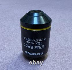 Olympus UPlanSApo 10x/0.40 FN26.5 Microscope Objective Lens UIS2 RMS