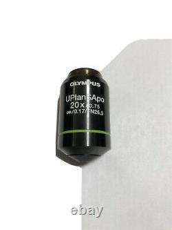 Olympus UPlanSApo 20x 0.75 UIS 2 Microscope Objective Lens for BX CX IX