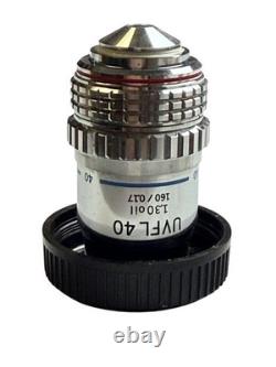 Olympus UVFL40 40x- 1.30 Oil, 160-0.17 Oil Iris. Microscope Objective Lens