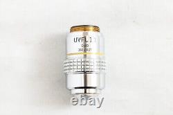 Olympus UVFL 10X / 0.40 160/0.17 Microscope Objective Lens #4521