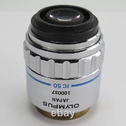 Olympus Ulwd Neosplan 50 0.55 F=180 Microscope Objective Lens 50x IC 50