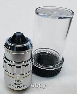 Olympus Wplan W Plan 10X/0.3 Water Immersion Microscope Objective Lens 160mm