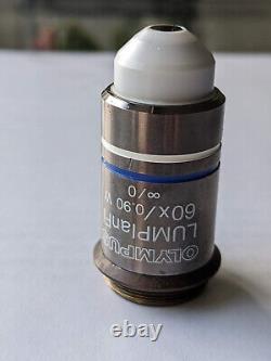 Olympus microscope objective lens 60x LUMPlanFL 60x/0.9 W