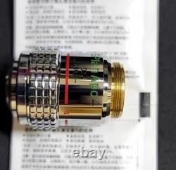 Olympus microscope objective lens SPlanApo 4/0.16 Original mirror box