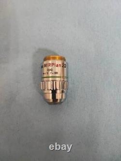 Olympus microscope objective lens ULWD MIRPlan 20 / 0.40? /0 f=180 From Japan
