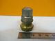 Otto Seibert Germany Objective Optics Lens Microscope Part As Pictured &h1-b-15