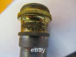 Otto Seibert Germany Objective Optics Lens Microscope Part As Pictured &h1-b-15