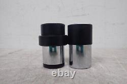 Pair of Wild Heerbrugg 10x Microscope Objective Lens Eyepieces