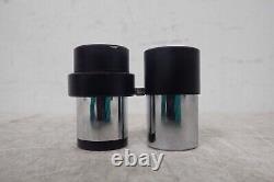 Pair of Wild Heerbrugg 10x Microscope Objective Lens Eyepieces