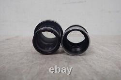 Pair of Wild Heerbrugg 10x Microscope Objective Lens Eyepieces