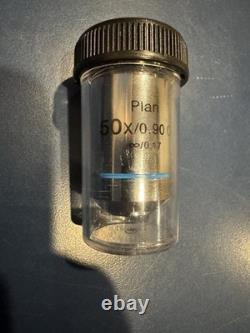 Plan 50X/0.90 Oil? /0.17 Microscope Objective Lens Objective Magnification 50X