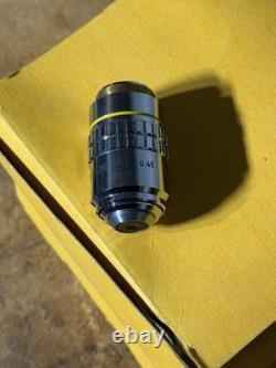 Plan Apo 10x / 0.45, 160/0.17 Microscope Objective Lens Nice