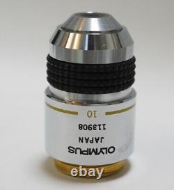 Quality Assurance Returnable Microscope Japan Objective Lens SPlan 10 0.30 160