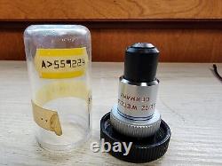 Rare Collectible Leitz P50x/0.50p Gemology Microscope Objective Lens Freeship