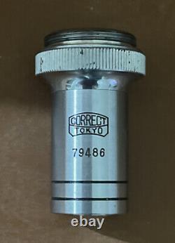 Rare Correct Tokyo (79486) Microscope Objective Lens. (60 0.85)